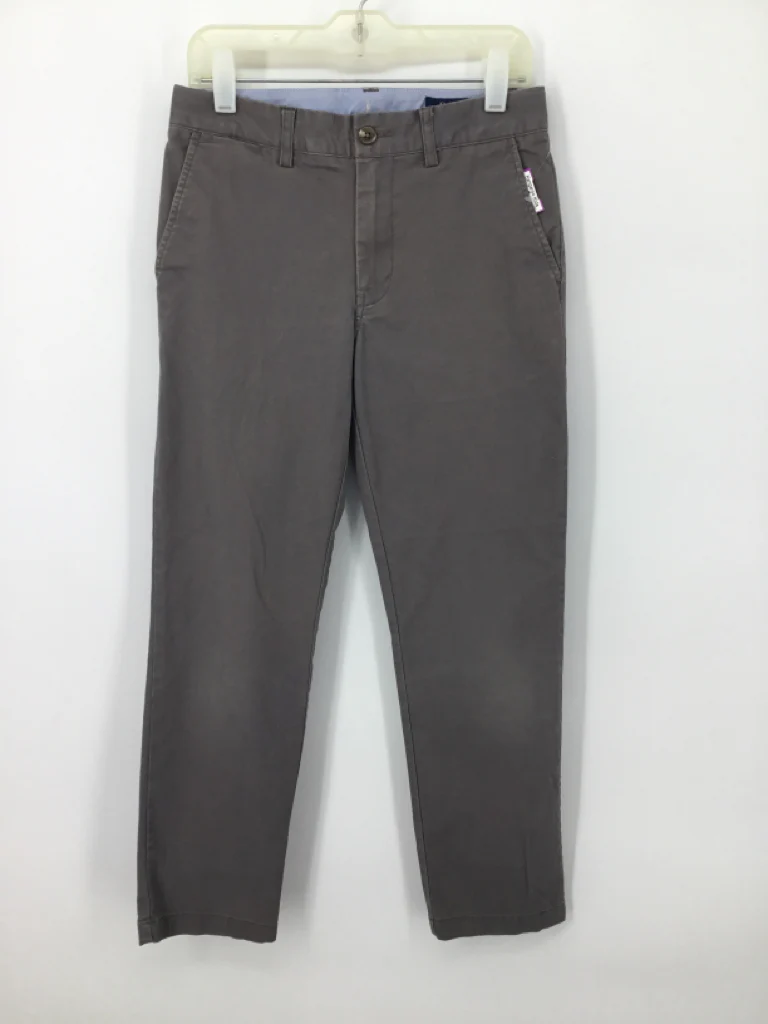 Ralph Lauren Child Size 12 Gray Solid Pants - boys