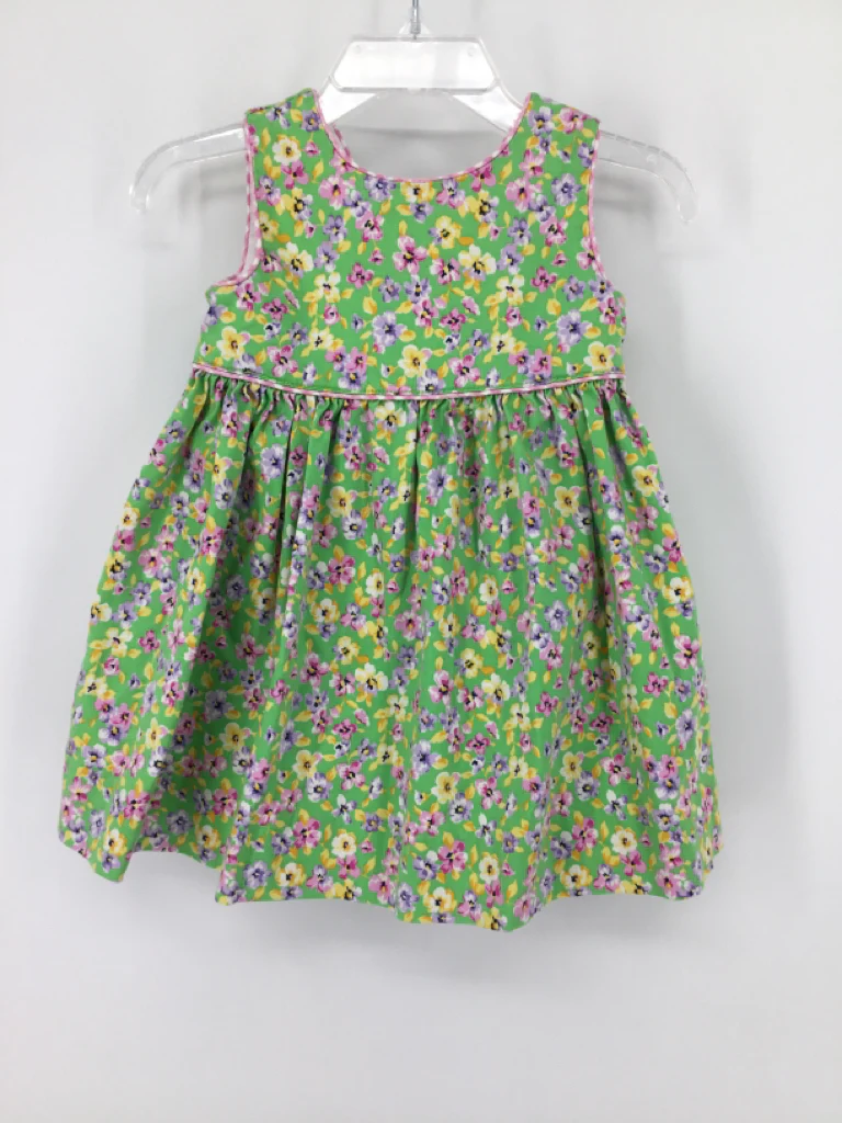 Ralph Lauren Child Size 12 Months Green Dress - girls