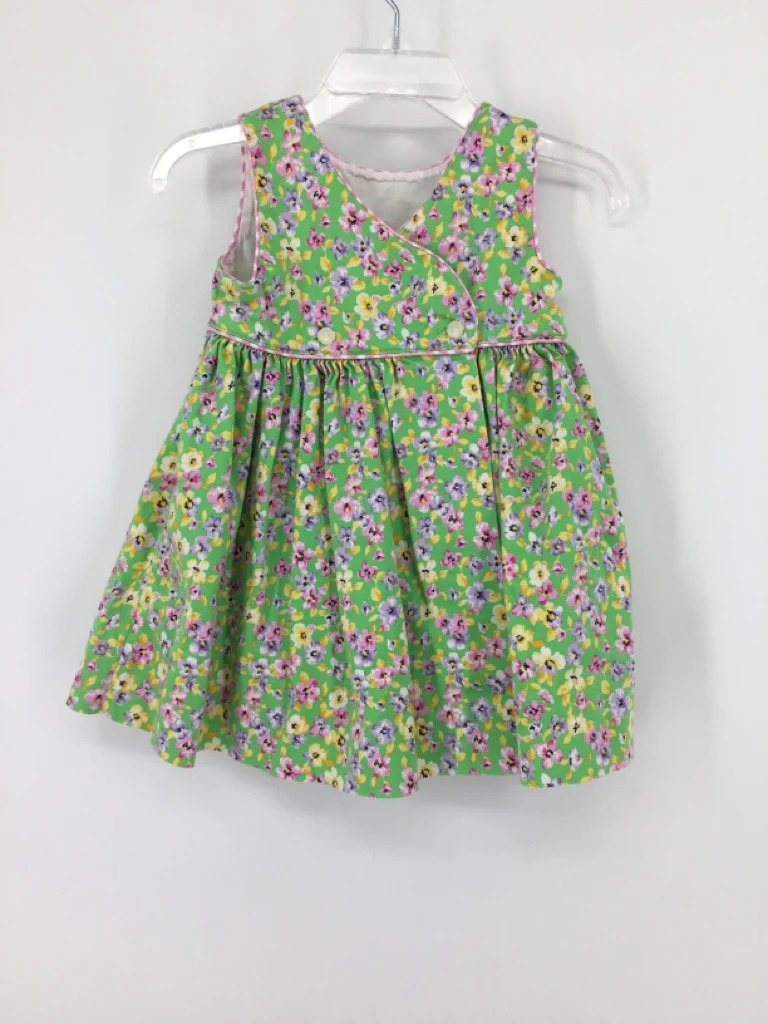 Ralph Lauren Child Size 12 Months Green Dress - girls - Image 2