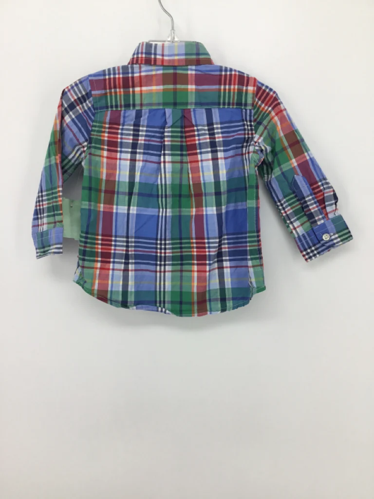 Ralph Lauren Child Size 12 Months Multi-Color Plaid Shirt - boys - Image 2