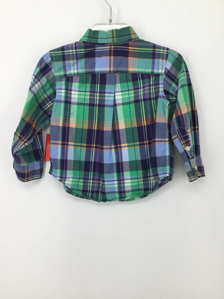 Ralph Lauren Child Size 12 Months Multi-Color Plaid Shirt - boys - Image 2
