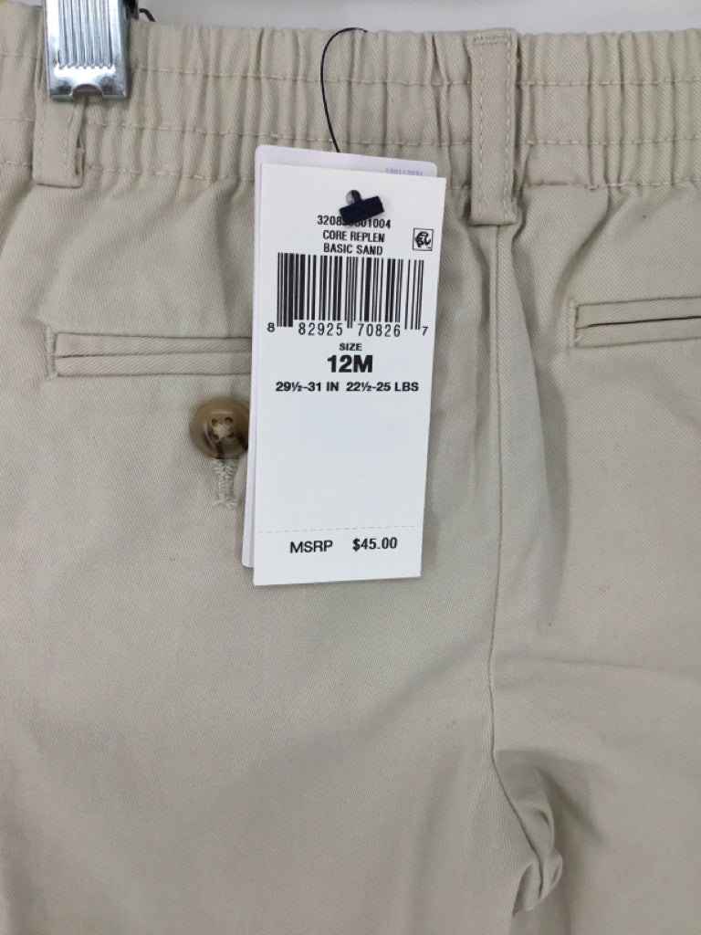 Ralph Lauren Child Size 12 Months Tan Solid Pants - boys - Image 2