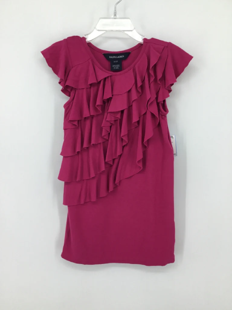 Ralph Lauren Child Size 3 Pink Dress - girls