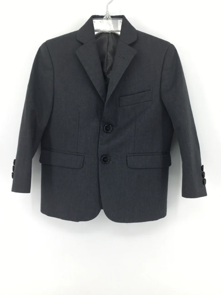 Ralph Lauren Child Size 4 Gray Solid Blazer - boys