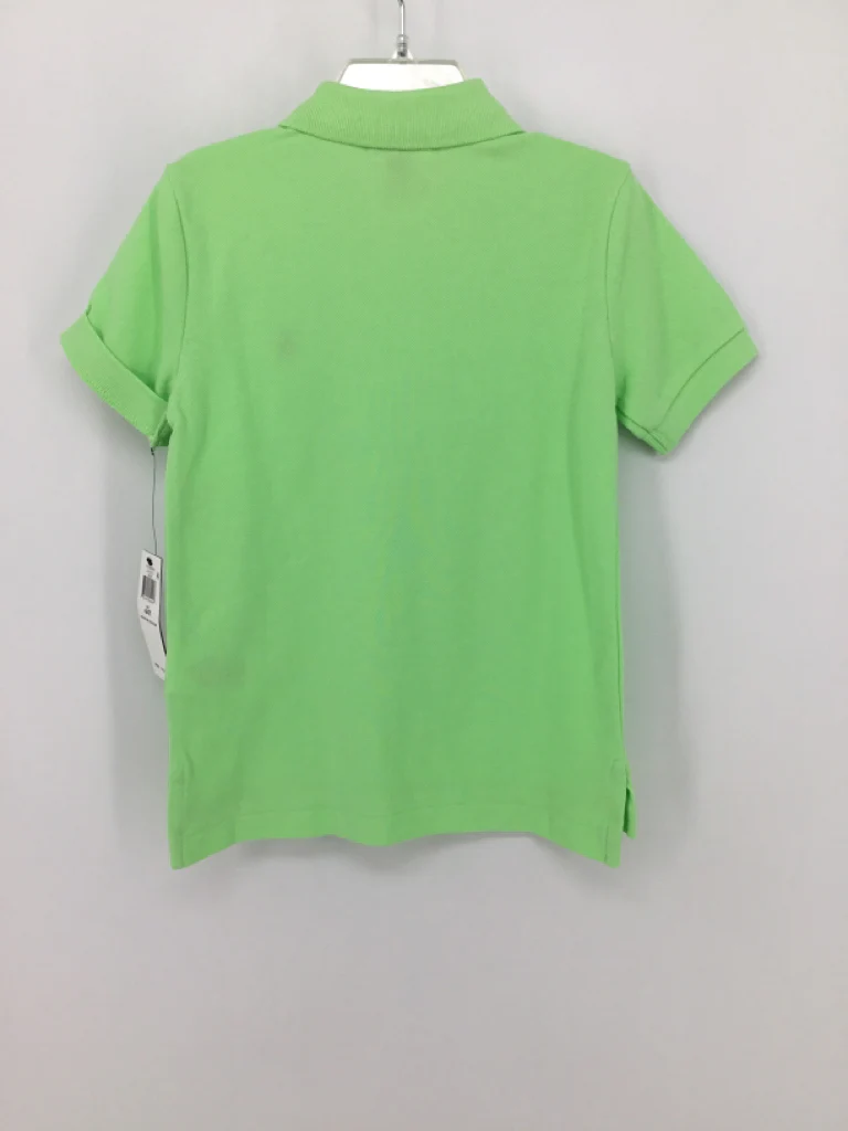 Ralph Lauren Child Size 4 Green Solid Shirt - boys - Image 3