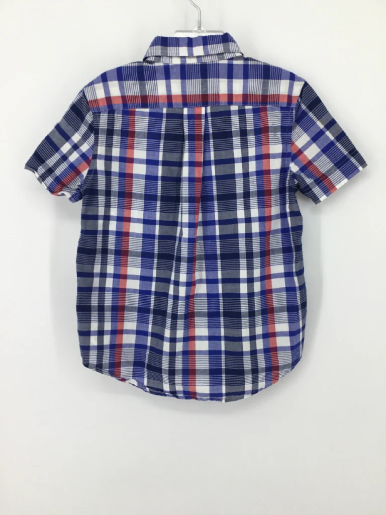 Ralph Lauren Child Size 5 Blue Plaid Shirt - boys - Image 2
