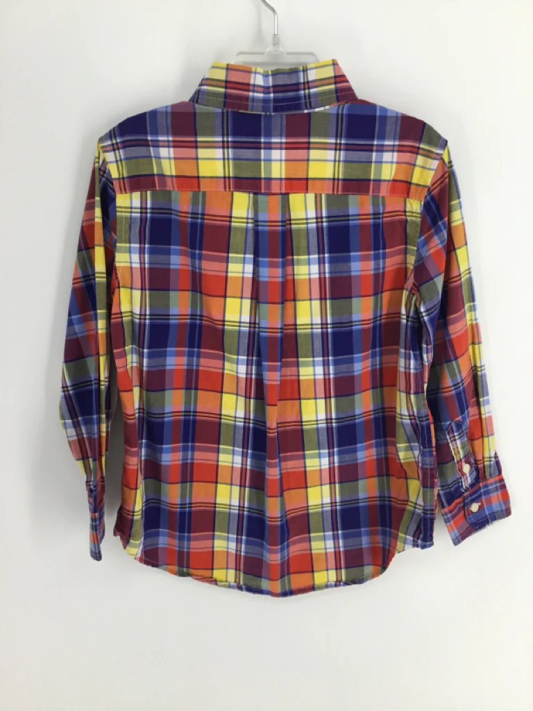 Ralph Lauren Child Size 5 Multi-Color Plaid Shirt - boys - Image 2