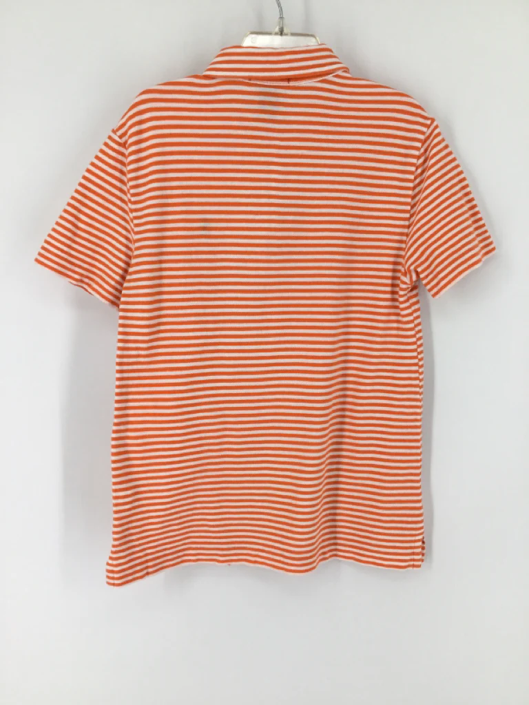 Ralph Lauren Child Size 5 Orange Stripe Shirt - boys - Image 2