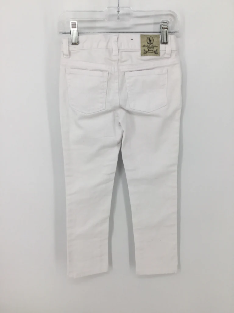 Ralph Lauren Child Size 5 White Jeans - girls - Image 2