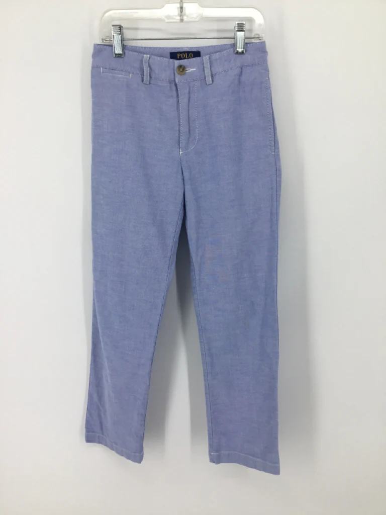 Ralph Lauren Child Size 8 Blue Solid Pants - boys