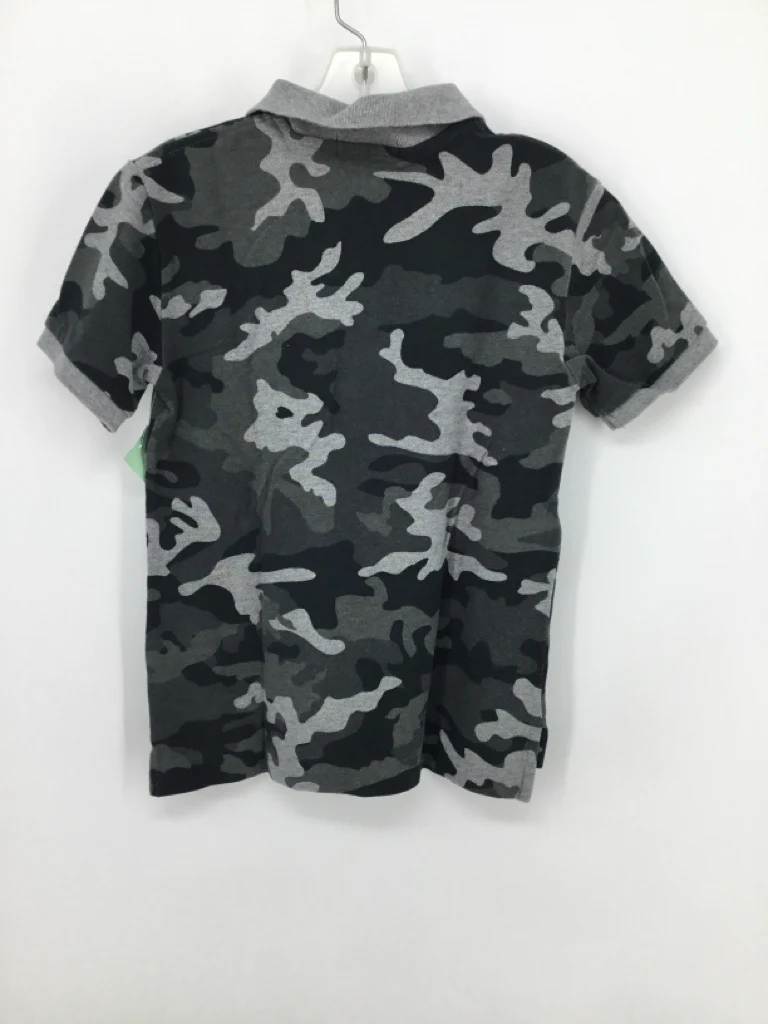 Ralph Lauren Child Size 8 Gray Camoflage Shirt - boys - Image 2