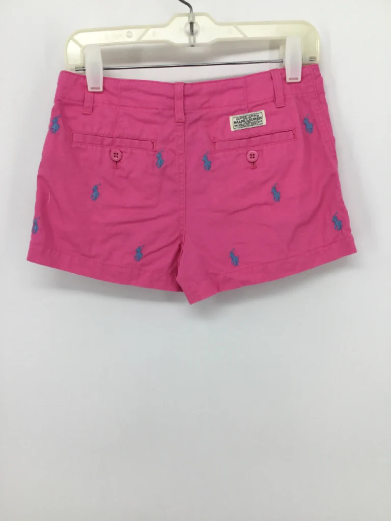 Ralph Lauren Child Size 8 Pink Shorts - girls - Image 2
