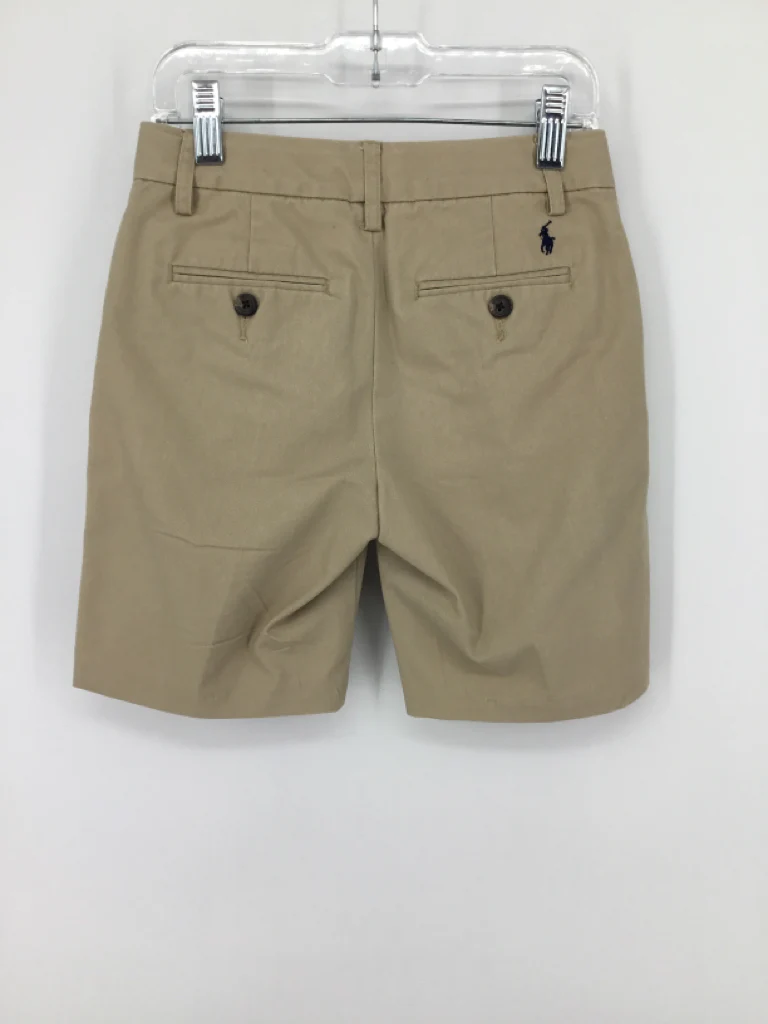 Ralph Lauren Child Size 8 Tan Solid Shorts - boys - Image 2