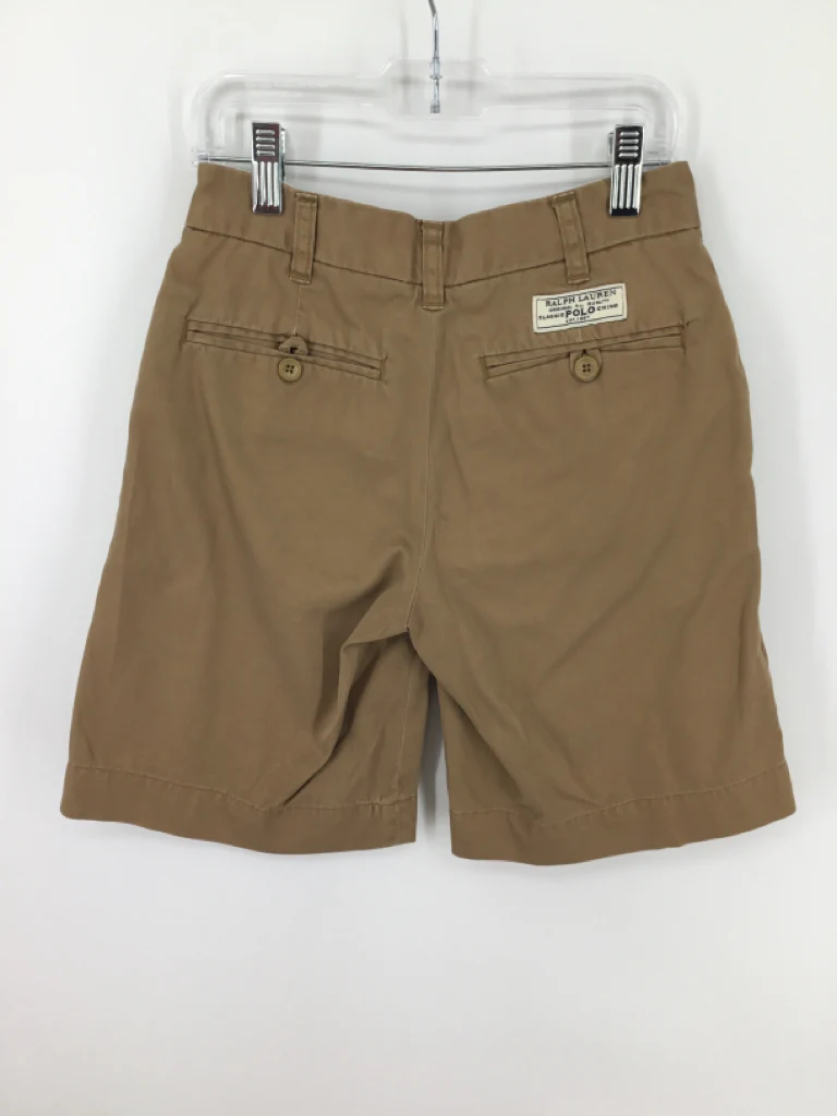 Ralph Lauren Child Size 8 Tan Solid Shorts - boys - Image 2
