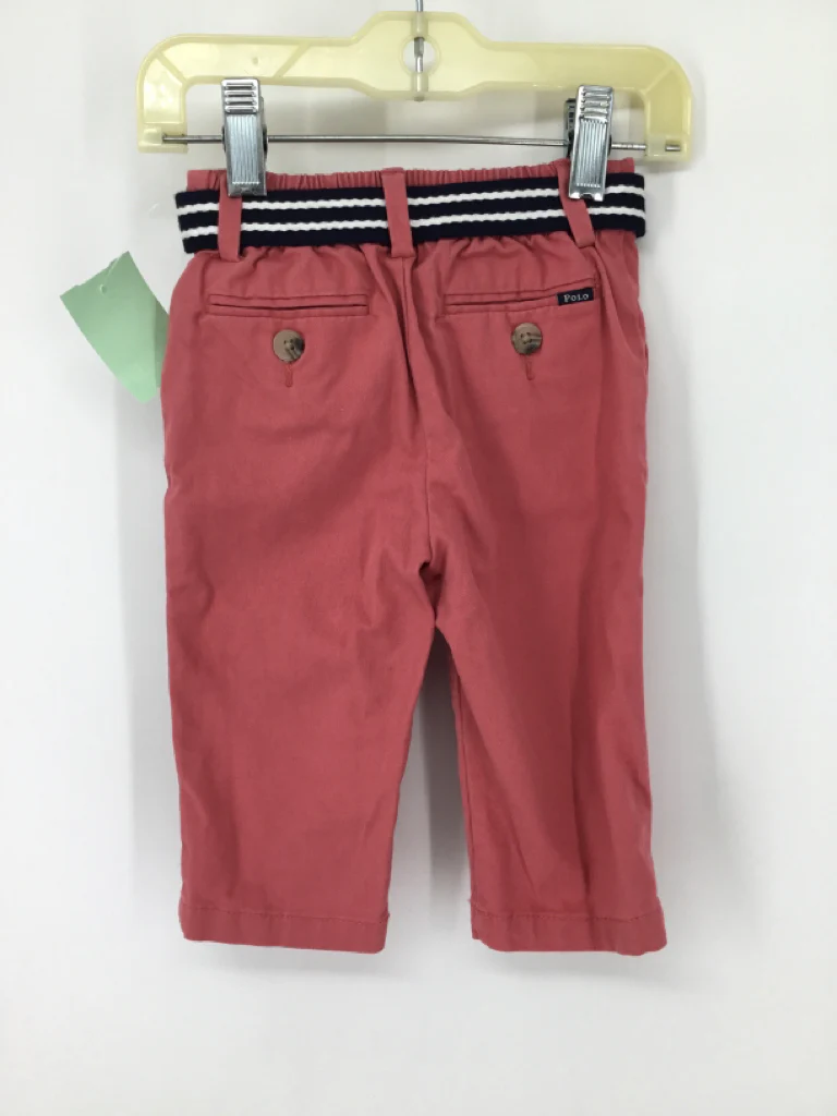 Ralph Lauren Child Size 9 Months Pink Solid Pants - boys - Image 2