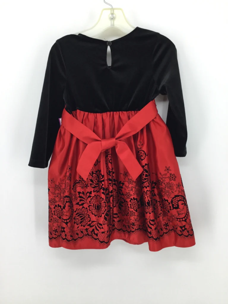 Rare Editions Child Size 3 Red Dress - girls - Image 2