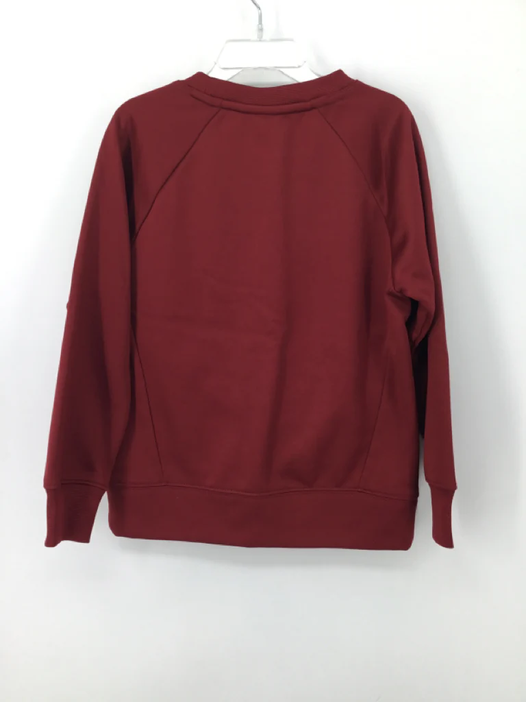 Reebok Child Size 4 Burgundy screen printed Sweatshirt - boys - Image 2