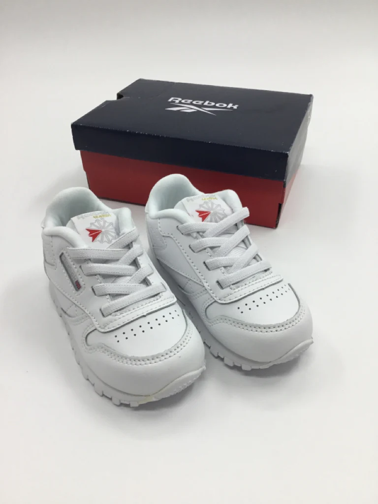 Reebok Child Size 6.5 Toddler White Sneakers
