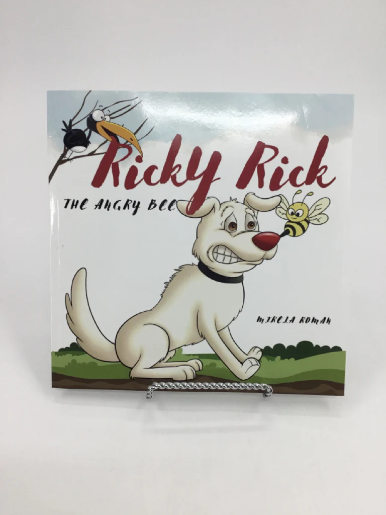 Ricky Rick the Angry Bee Paperback Book