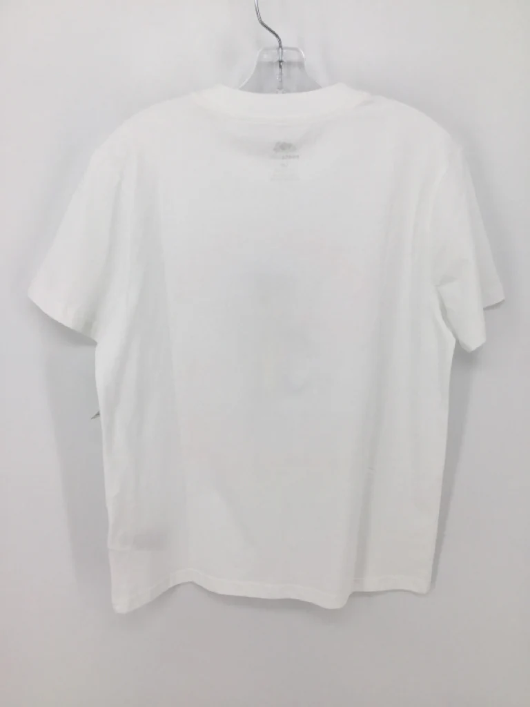 Roots Child Size 9 White screen printed T-shirt - boys - Image 3