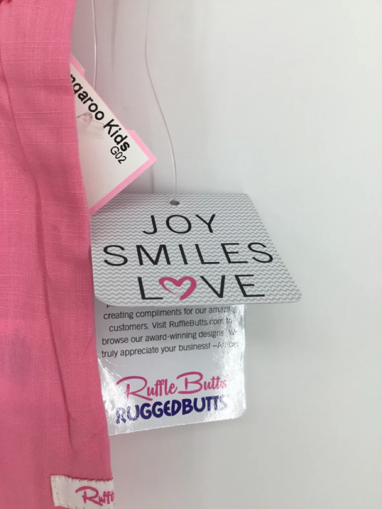 Ruffle Butts Child Size 2 Pink Shirt - girls - Image 2