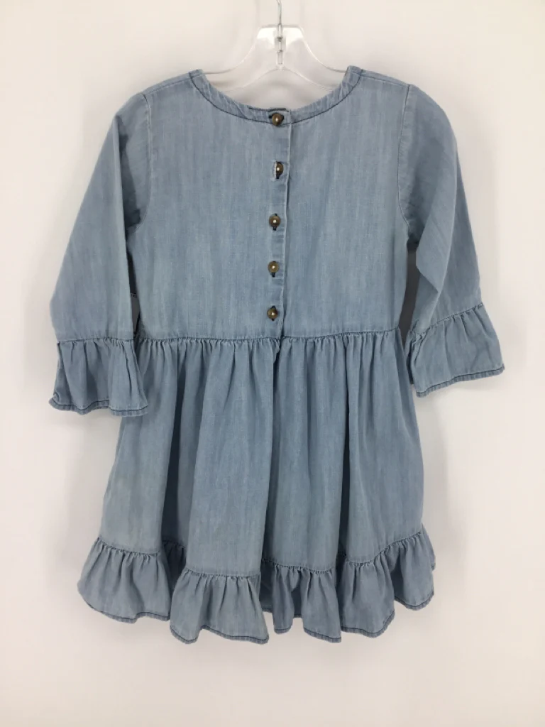 Ruffle Butts Child Size 8 Blue Dress - girls - Image 2
