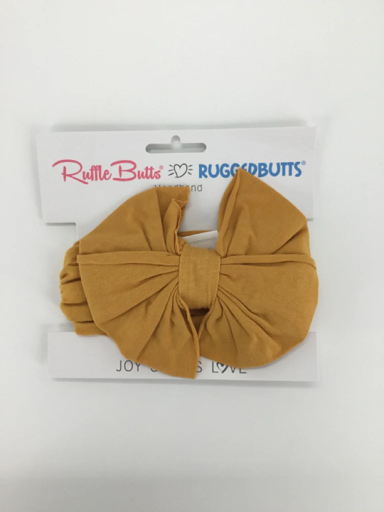 Ruffle Butts Child Size One Size Yellow Hair Accessories - resale