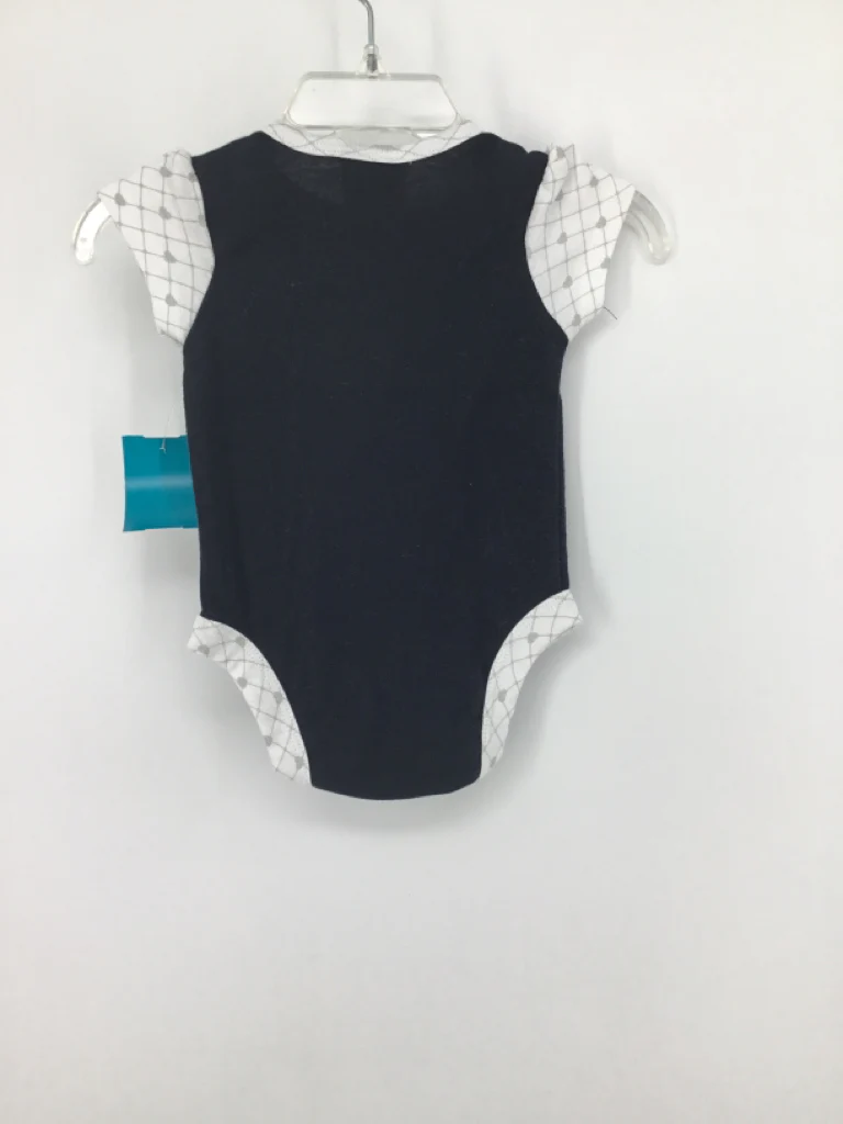 Russell Child Size 0-3 Months Black Onesie - Image 2