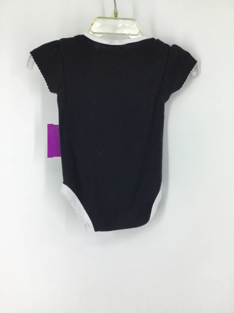 Russell Child Size 3-6 Months Black Onesie - Image 2