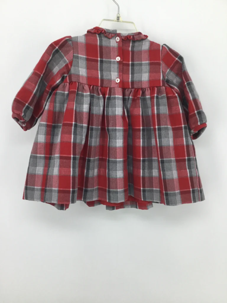 Sarah Louise Child Size 6 Months Red Dress - girls - Image 2
