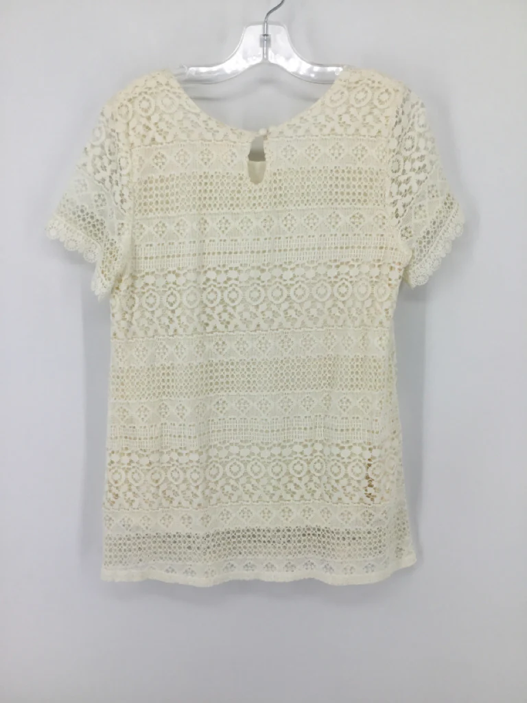 Self Esteem Child Size 8 Cream Shirt - girls - Image 2