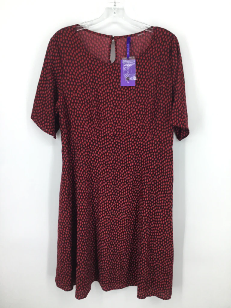 Seraphine Size L Poly Blend Dress - Maternity