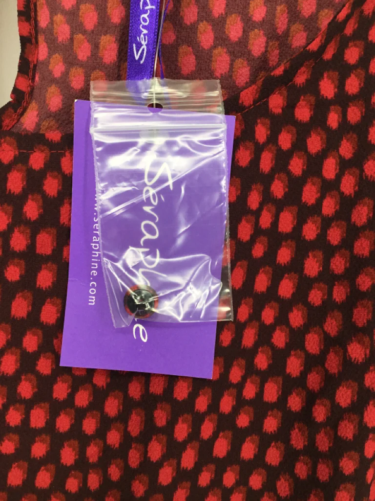 Seraphine Size L Poly Blend Dress - Maternity - Image 2