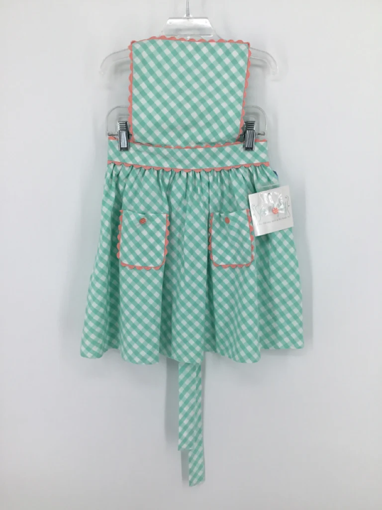 Serendipity by Shrimp and Grits Child Size 7 Green Dress - girls