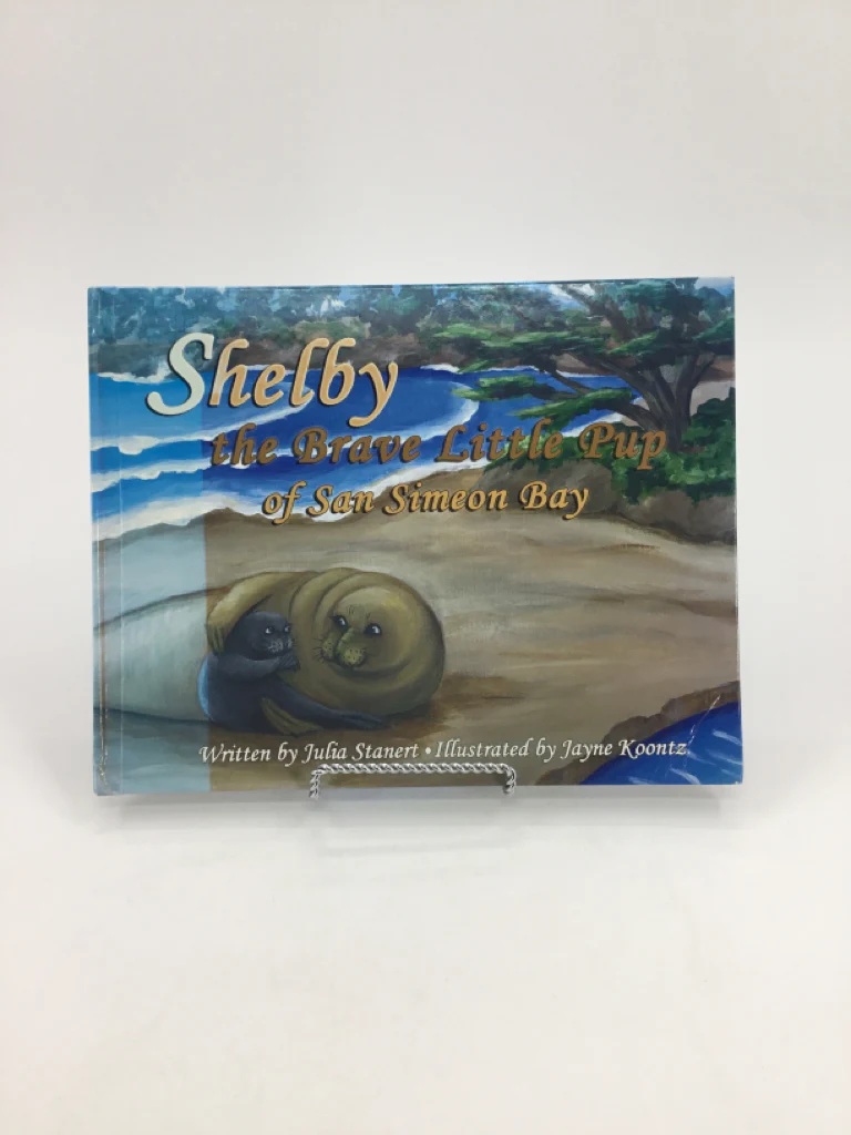 Shelby the Brave Little Pup of San Simeon Bay Hardback Book