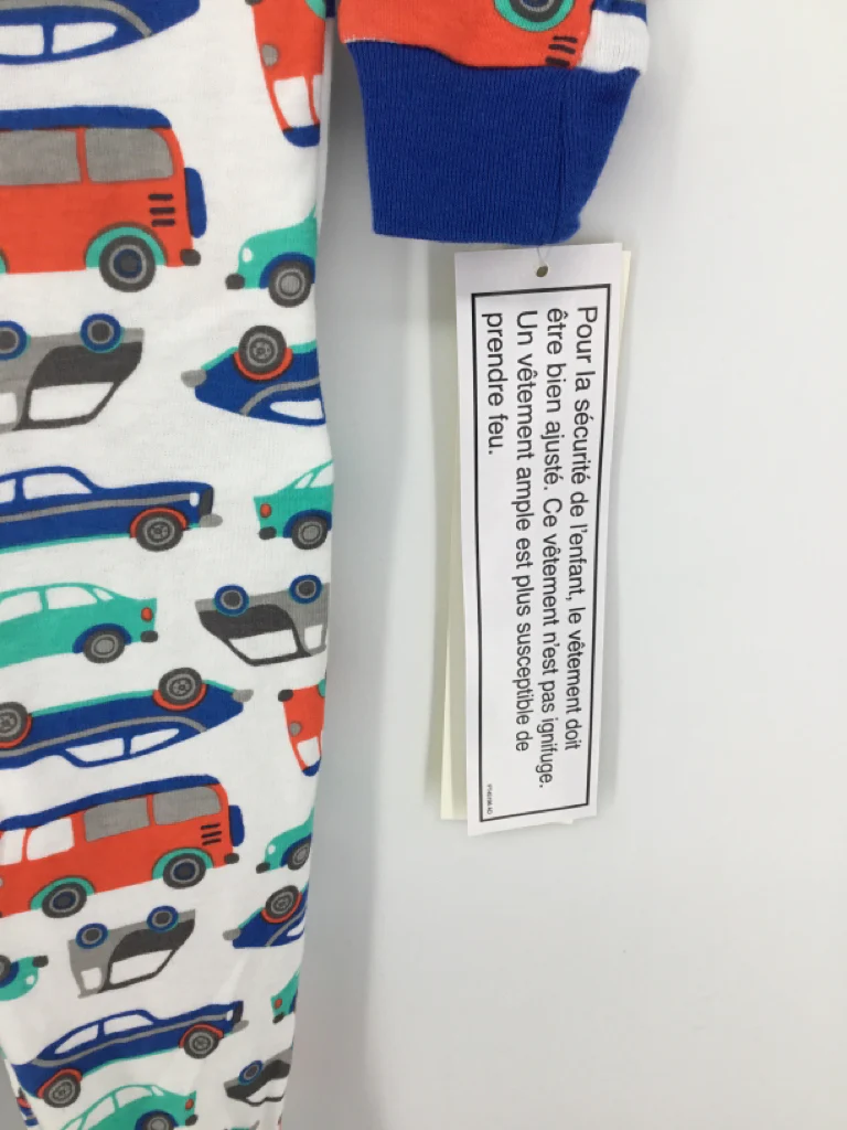 Simple Joys made by Carters Child Size 24 Months Blue Sleepers - Image 2