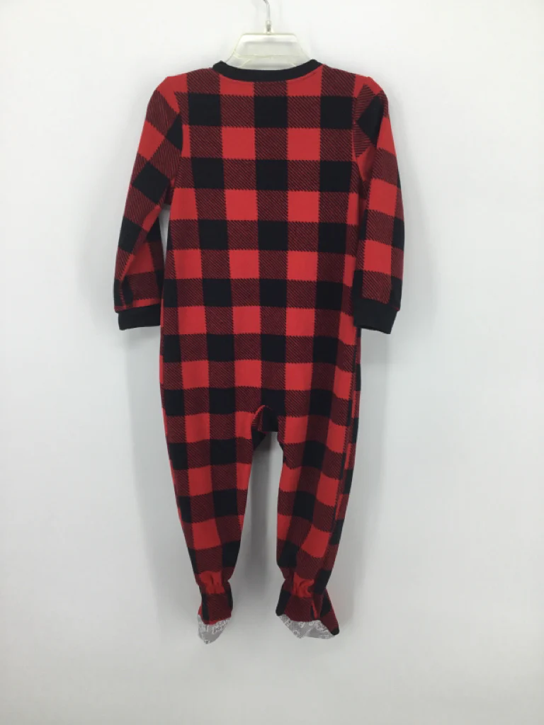 Simple Joys made by Carters Child Size 24 Months Red Sleepers - Image 2