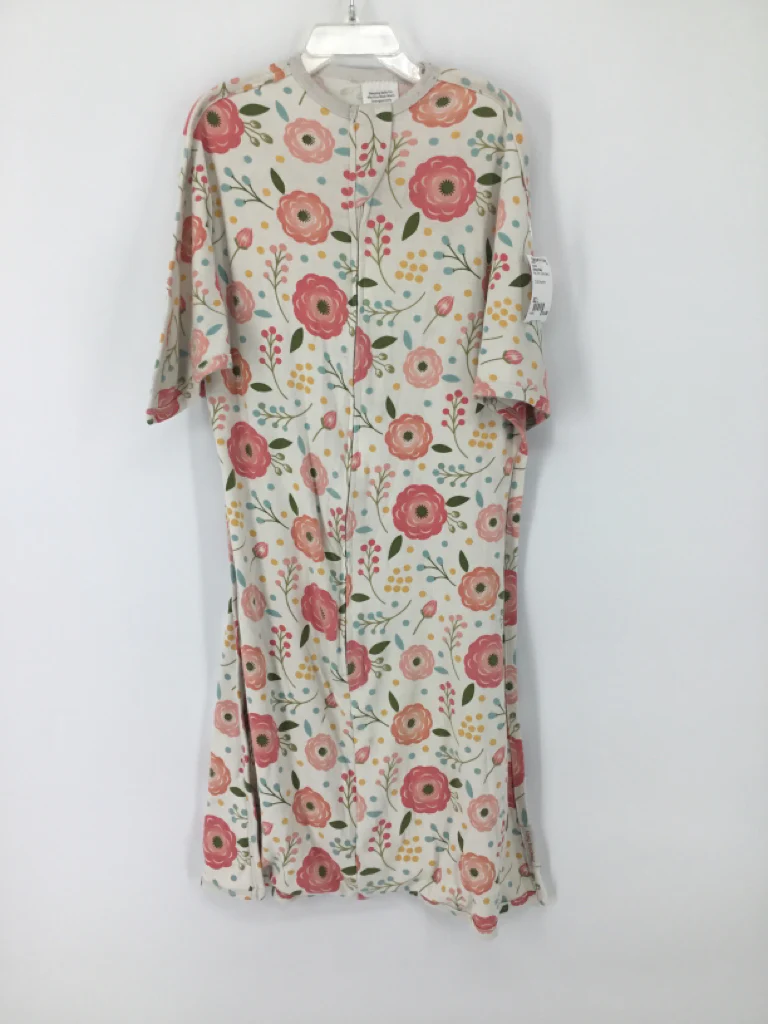 Sleeping Baby Child Size L Pink Print Swaddle