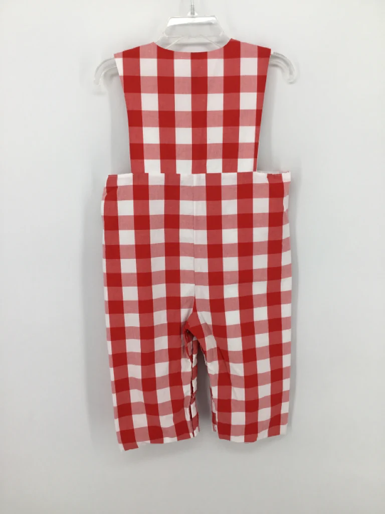Smockingbird Child Size 24 Months Red Christmas Outfit - Image 2