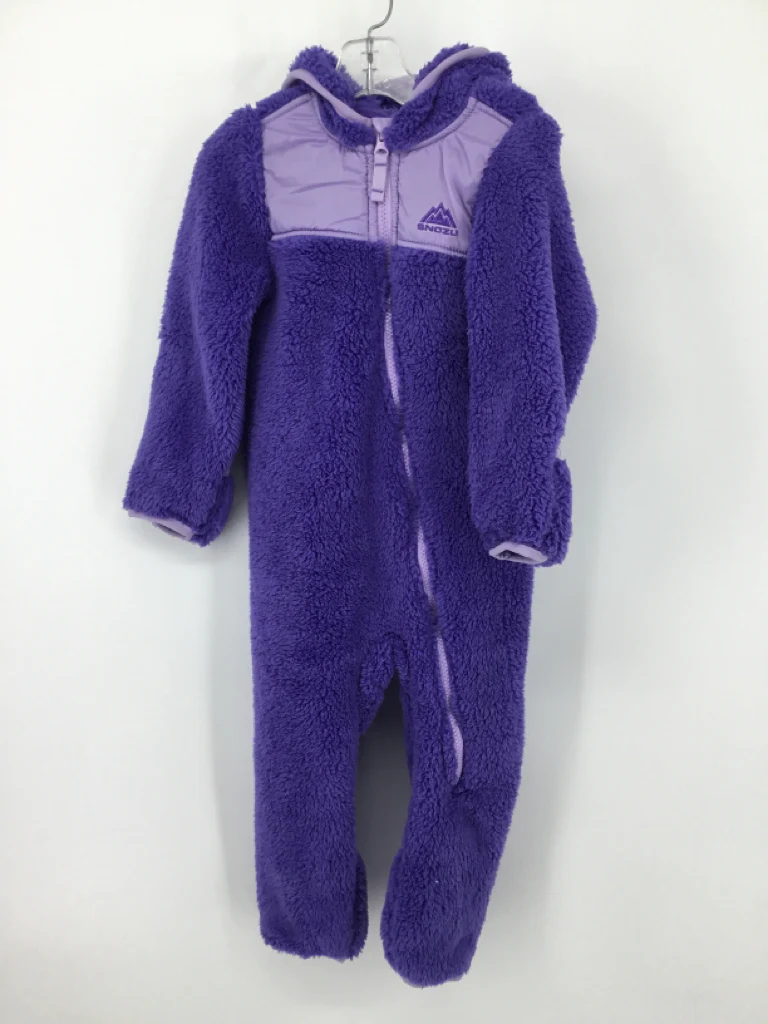 Snozu Child Size 24 Months Purple Outerwear - girls
