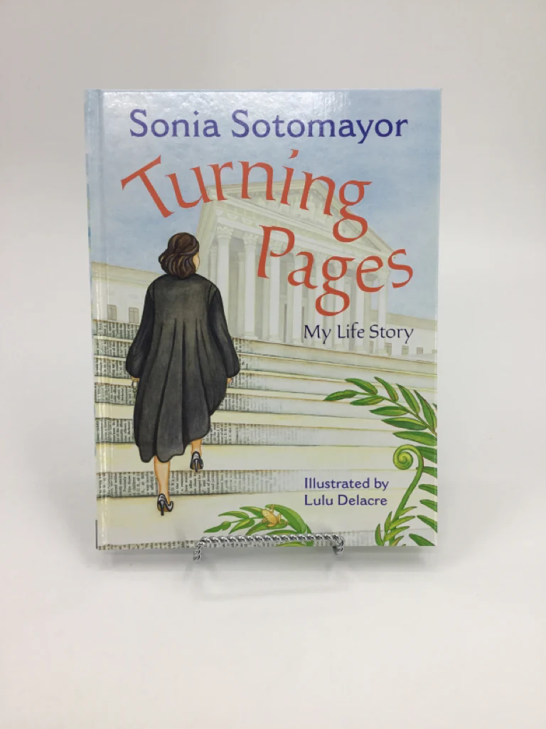 Sonia Sotomayor Turning Pages Hardcover Book