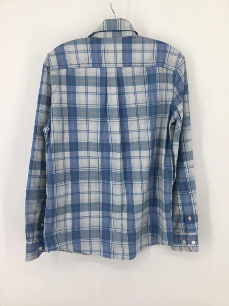 Southern Tide Child Size 12 Blue Plaid Shirt - boys - Image 2