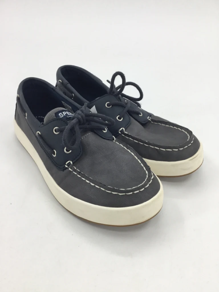 Sperry Child Size 5.5 Youth Gray Dress Shoes