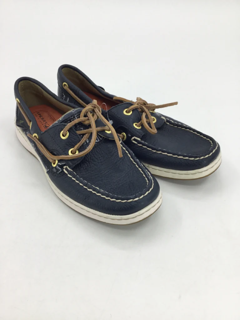 Sperry Child Size 6 Youth Navy Dress Shoes