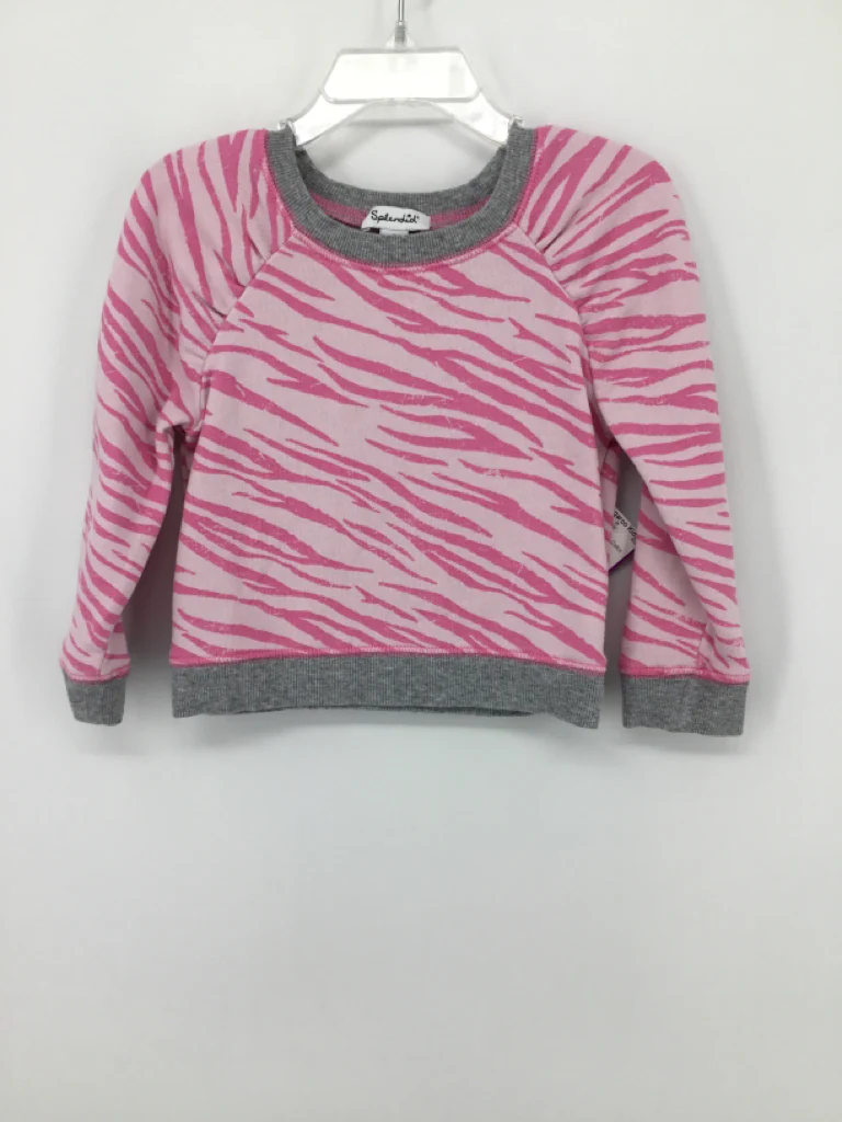 Splendid Child Size 3 Pink Sweatshirt - girls