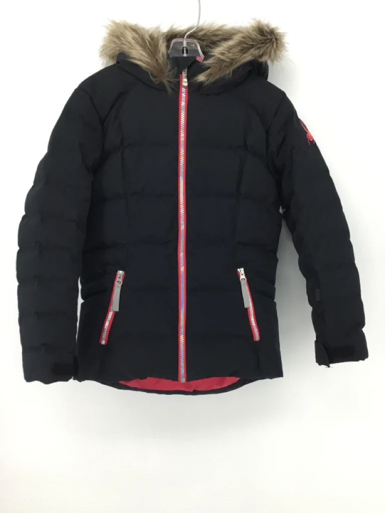 Spyder Child Size 10 Black Outerwear - girls
