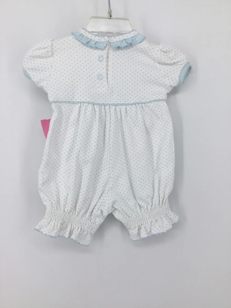 Squiggles Child Size 0-3 Months Blue Outfit - girls - Image 2