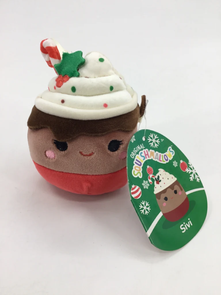 Squishmallows Sivi Hot Chocolate 4"