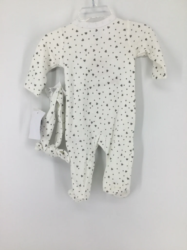 Sterling Baby Child Size 3 Months White Valentine's Day Outfit - Image 3