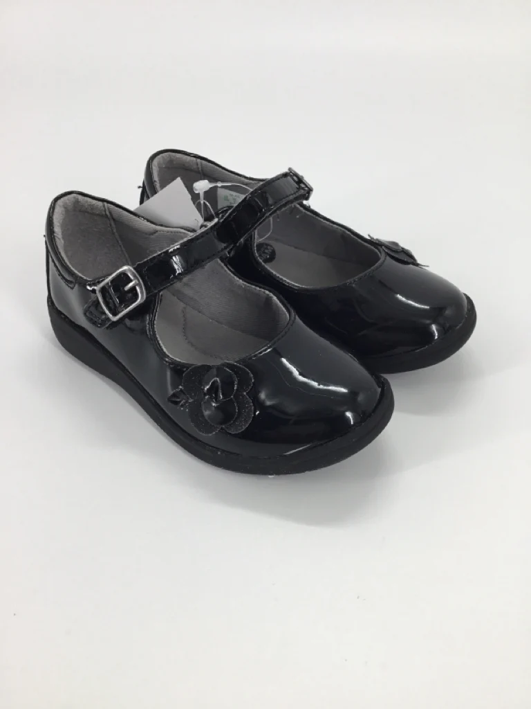 Stride Rite Child Size 10 Black Dress Shoes